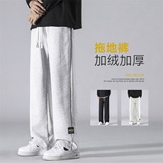 日系百搭休闲裤子男秋冬季新款长裤WK89-1常规特批28加绒特批33，男装休闲裤，星座718-1