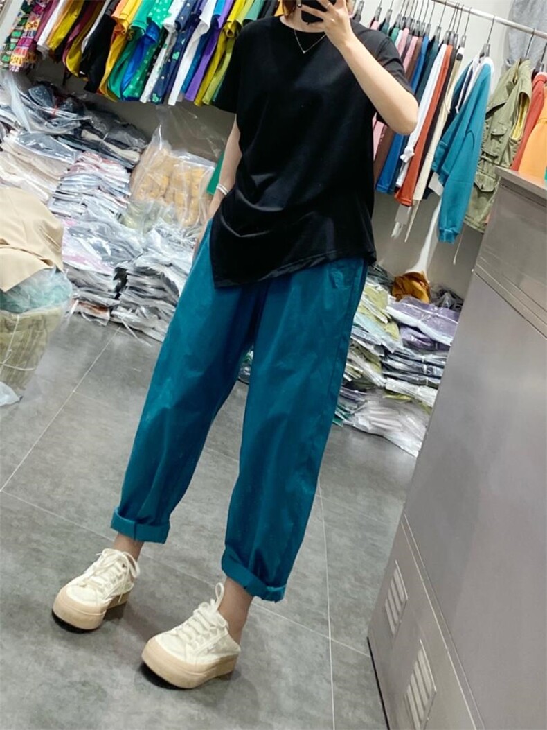 夏季新款，速干哈伦裤，其它，月光水岸