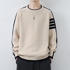 潮牌百搭保暖针织毛线衫MY23-5P75，男装针织衫/毛衣，星座914