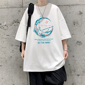 230g重磅纯棉短袖t恤男大码半袖半截袖 DX17341-P20图片