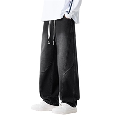 现货美式弯刀裤大码男士牛仔裤K272-P55大码控10，男装牛仔裤，星座209