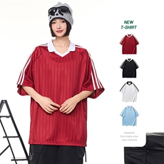 冰丝短袖Polo衫男士2025新款宽松潮牌T恤高端半袖休闲上衣服，男装Polo衫，星座1206（原A206）