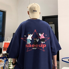 量大优供视频220克美式短袖t恤T3215得物直播有280克品质，男装T恤，电商A486