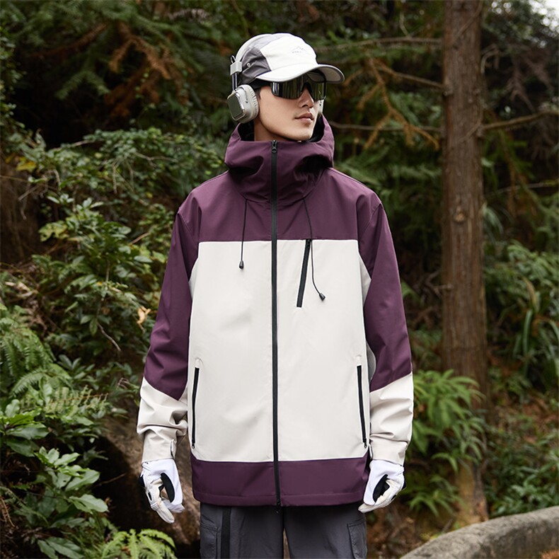 新款男女高品质户外登山服青少年学生冲锋衣夹克外套HS6607,男装夹克,星座1206（原A206）