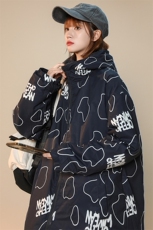 冬季学生羊羔绒棉衣中性风两面穿时尚外套男女8830-P115控价138，男装棉衣，电商A441-1