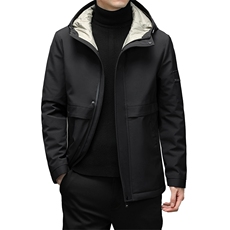 21秋冬新品简约休闲保暖连帽羽绒服中青年男装SNNYR88R2109-P245，男装羽绒服，电商B212（原钱塘6029）