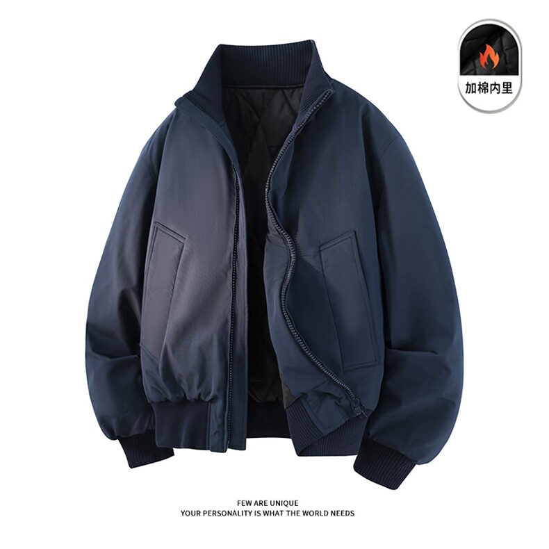冬季教练飞行夹克夹棉保暖防水棉衣短款外套男5D1199-TP48不,男装夹克,电商A102
