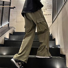 B266-C07-P5523春季新款宽松阔腿拖地休闲裤，男装休闲裤，星座B257-1