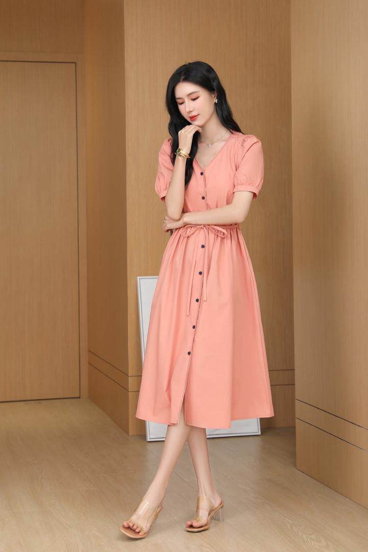 夏季新款连衣裙，女装连衣裙，百妹仟红