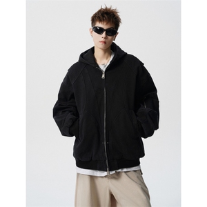 706-LK8357-P100  现货  秋季薄款座山雕外套男士帆布水洗夹克图片