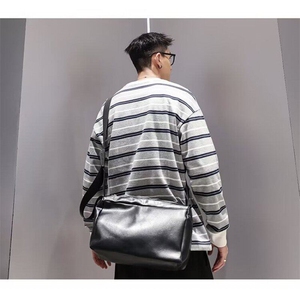 W9700-P53 网图现货 时尚美式潮流撞色条纹休闲卫衣宽松打底衫图片
