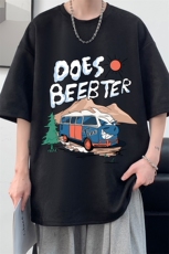 麂皮绒短袖t恤男大码半袖男JD82269-P25，男装T恤，电商A040