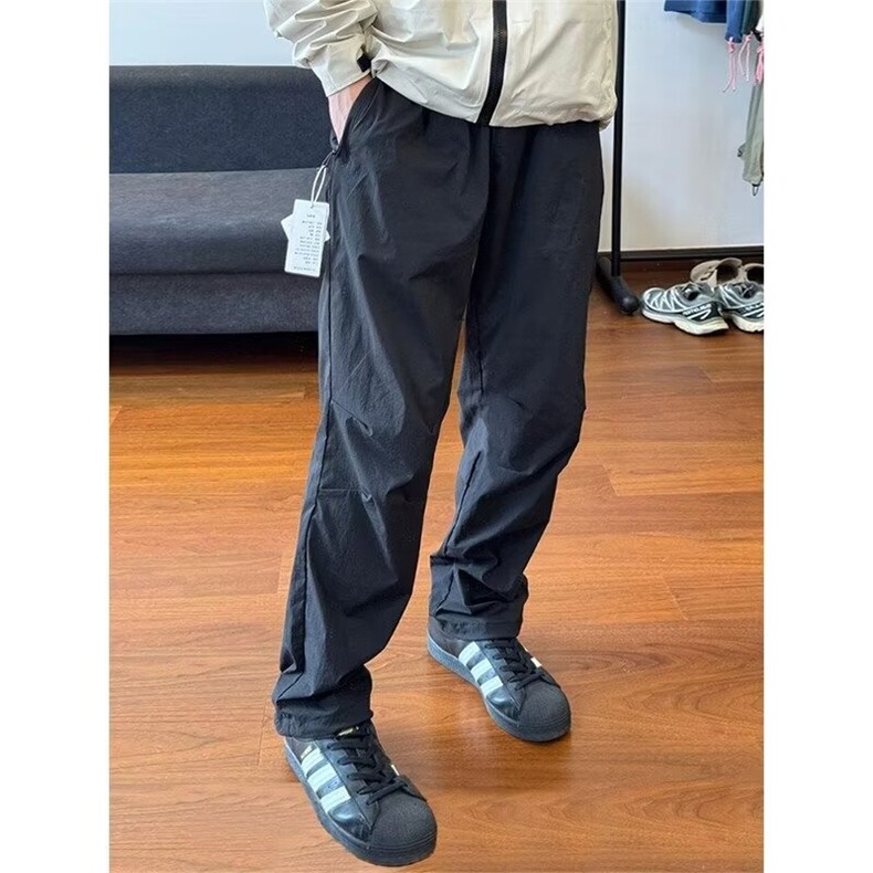 三防冲锋裤男款夏季软壳防水速干美式机能伞兵工装裤子尼龙登山裤,男装工装外套,星座1008