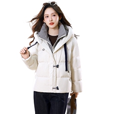2025年冬季时尚简约休闲保暖羽绒服现货，女装羽绒服，婷思杰（原婷想服饰）