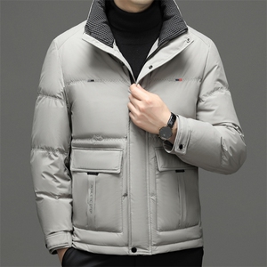CSYR98219钱塘2020-2中年男士冬季厚款时尚休闲立领羽绒服P220图片