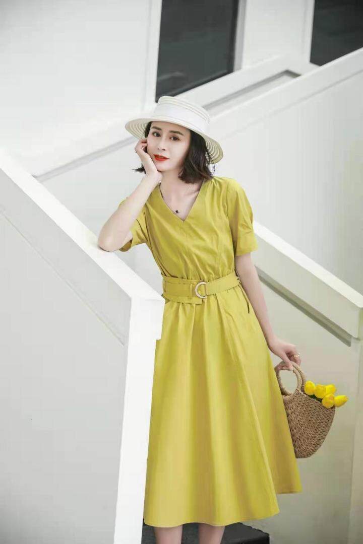 设计感超强的一款连衣裙，上身效果，女装连衣裙，漫菲妮