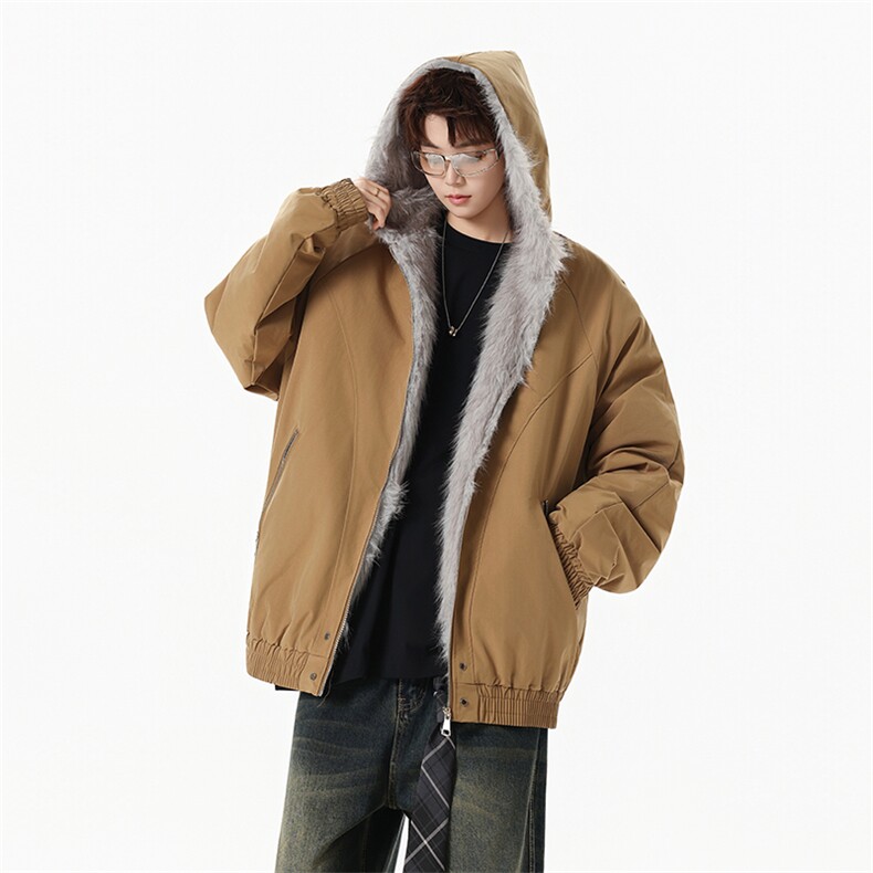 M8602-P95冬季新款男女同款座山雕连帽棉衣外套,男装棉衣,星座109