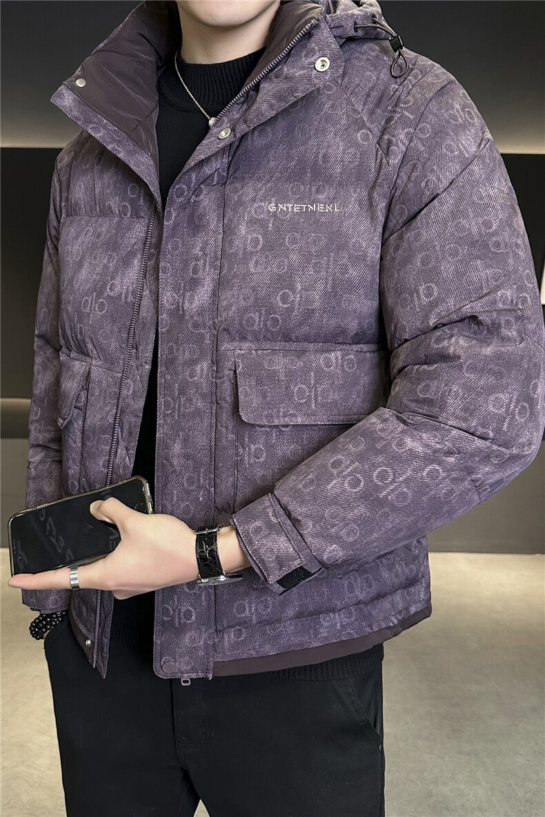 可拆卸帽2025新款棉服男士冬季加厚冬季棉衣B240-MY2531-P168,男装棉衣,电商B240