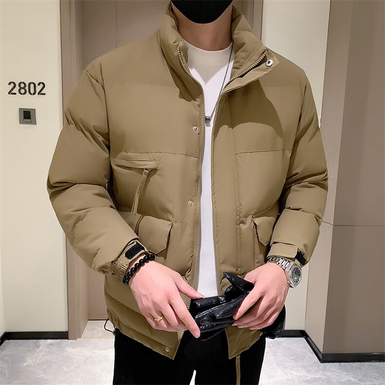 冬季工装潮流加厚韩版棉衣外套棉服小伙店主风MY923特P75,男装棉衣,星座301B-1