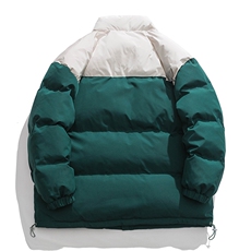 白底23冬季时尚宽松字母印花潮流棉服外套MY5060特批P95控158，男装棉衣，电商A247-1