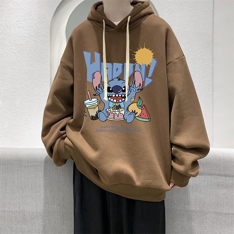 WY2077-P35纯棉连帽卫衣男大码运动帽衫宽松薄外套男,男装卫衣,电商A040