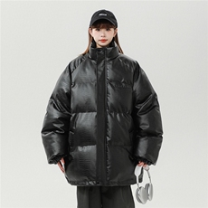 中性风白墙鳄鱼纹钢印设计棉衣男MY77093P120控168抖音控198，女装棉衣/棉服，星座227-7