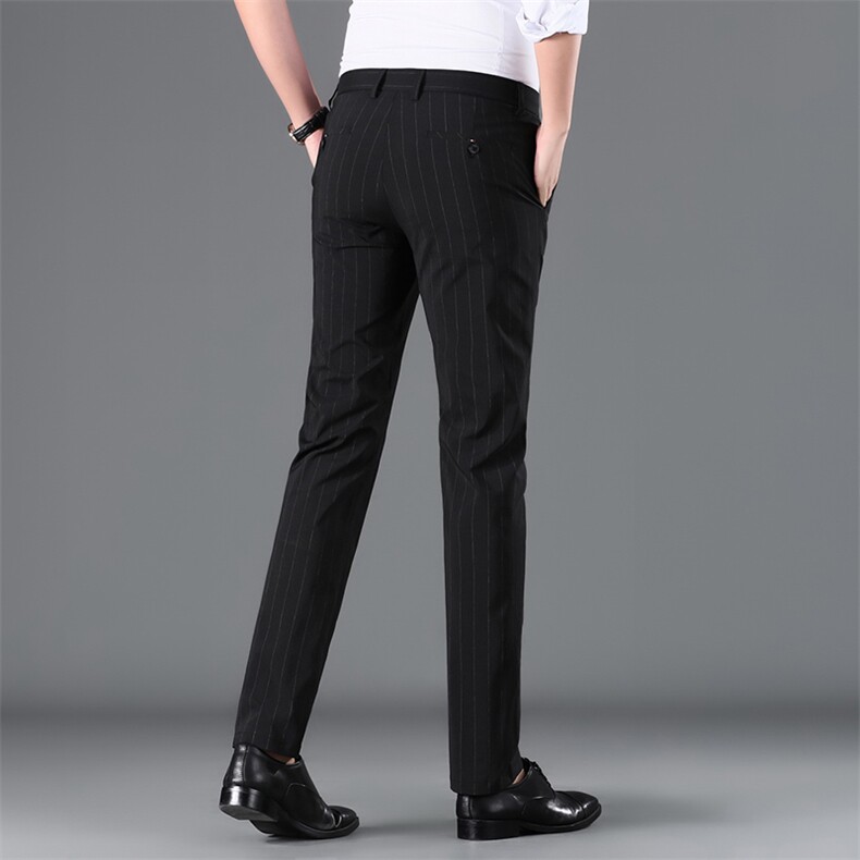 BL210钱塘2020-2夏季数据好男士竖条纹休闲薄款长裤精品P58,男装休闲裤,钱塘207-2