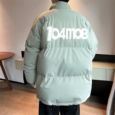 港风直播抖音高品质宽松男羽绒棉面包服棉衣外套M1060P85，男装棉衣，电商C408(原B339-1)