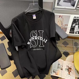 男圆领T恤宽松短袖T512P30图片