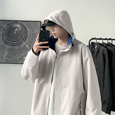 运动外套男2024新款休闲冲锋衣男潮流防水户外夹克男装XR618/P64，男装夹克，星座506