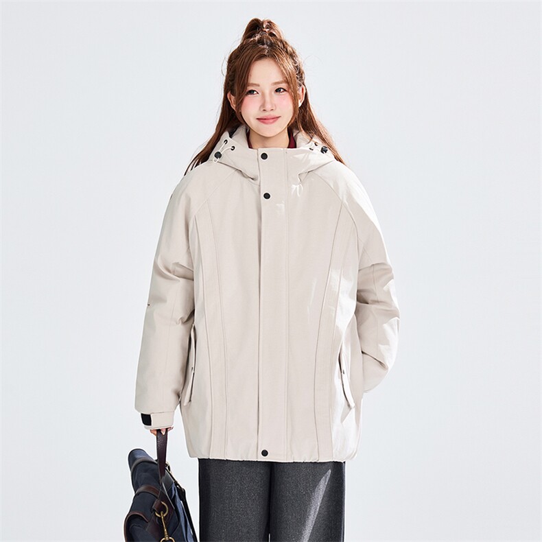 深度库存棉衣男宽松面包服连帽加厚棉袄DSA157B-M8855-TP88图片