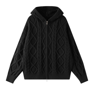 现货高品质可供抖音得物 连帽开衫毛衣针织衫310A-2 MYY5001 P98图片