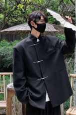 风成分96%聚酯纤维4%氨纶,金属搭扣西服男XF77858P85控138，男装西服，星座226-1