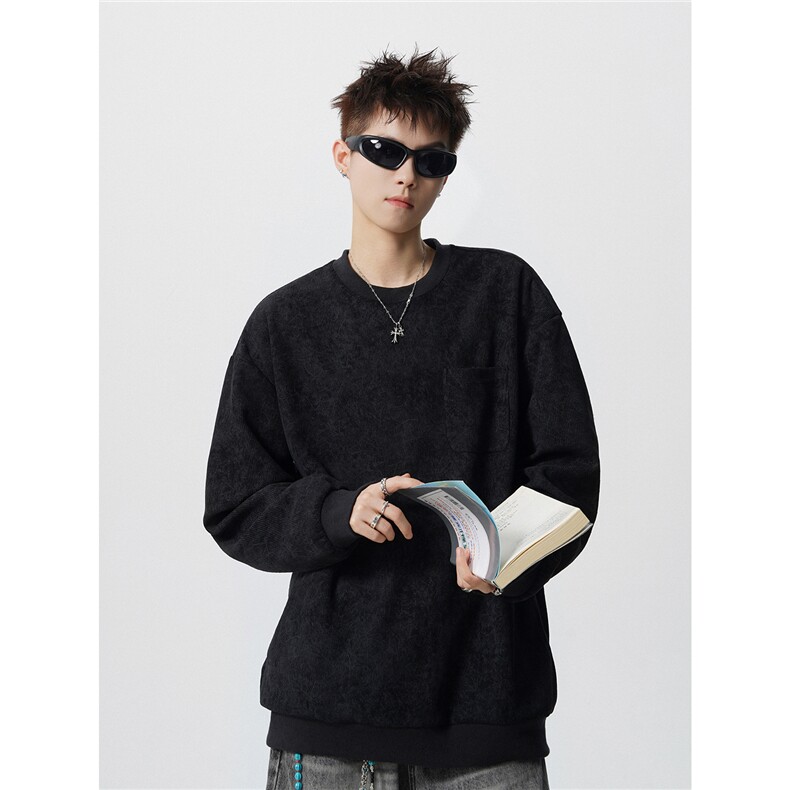 TWY26特38控68polo圆领情侣卫衣宽松外套男100聚酯,女装短外套,电商B370