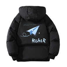 控128加绒面包服男大码羊羔毛棉衣男MY16270-P100，男装棉衣，电商A040