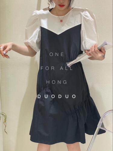 棉布连衣裙，女装连衣裙，虹朵朵