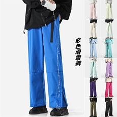华棉保暖加厚银狐绒单双板中性宽松登山滑雪裤K1002J加绒P75控108，男装棉衣，电商A001