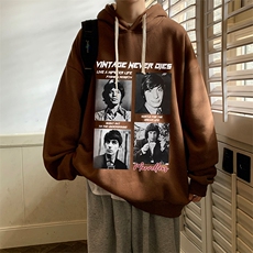 连帽卫衣男大码胖子帽衫大号运动服WY2451-P35，男装卫衣，电商A040