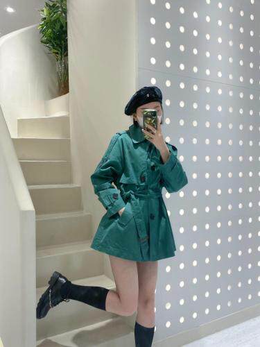 现货秋季风衣，女装风衣，韩索慧慧