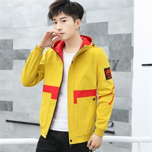 外套男装2021春装新款韩版潮流帅气休闲工装夹克男A112-jk071-P80图片