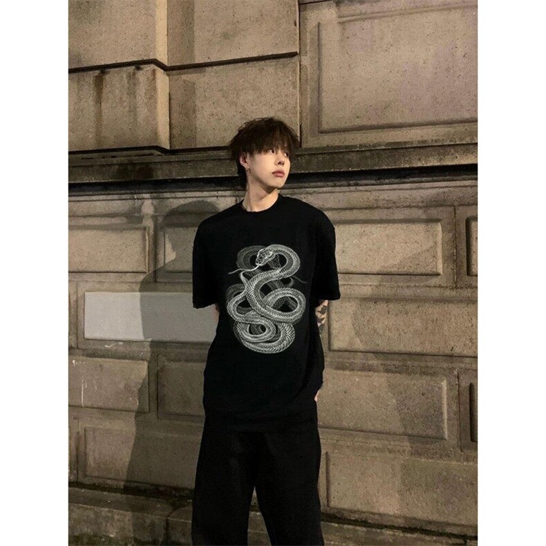 XZ809A/BBBT18/P20/控38重磅印花美式复古圆领T恤,男装T恤,星座809A(原222-1)