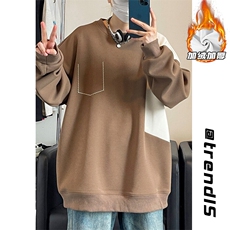 2024HW24653加绒女模自拍真超绒圆领卫衣M-5XHW24905-特P40，男装卫衣，电商A022