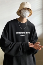 好质量！华夫格上衣男圆领华夫格卫衣男大码长袖t恤男HY105-P30，男装卫衣，电商B367