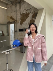 【现货】大翻领巨显瘦韩系mm外套，其它，欧尼蒂