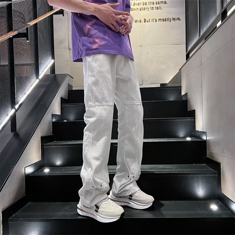 青春流行ins男直筒水洗牛仔裤NC12P45,男装牛仔裤,星座1116-2