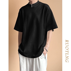 现货-主推设计感潮牌短袖T恤男个性半袖上衣A351-AT2473-P45，男装T恤，电商A351