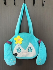 佳旺毛绒玩具1 现货初音大容量斜挎包