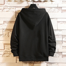 KS21101-P38加绒款-P43连帽开衫卫衣男运动外套大码班服砖墙，男装卫衣，电商A040A