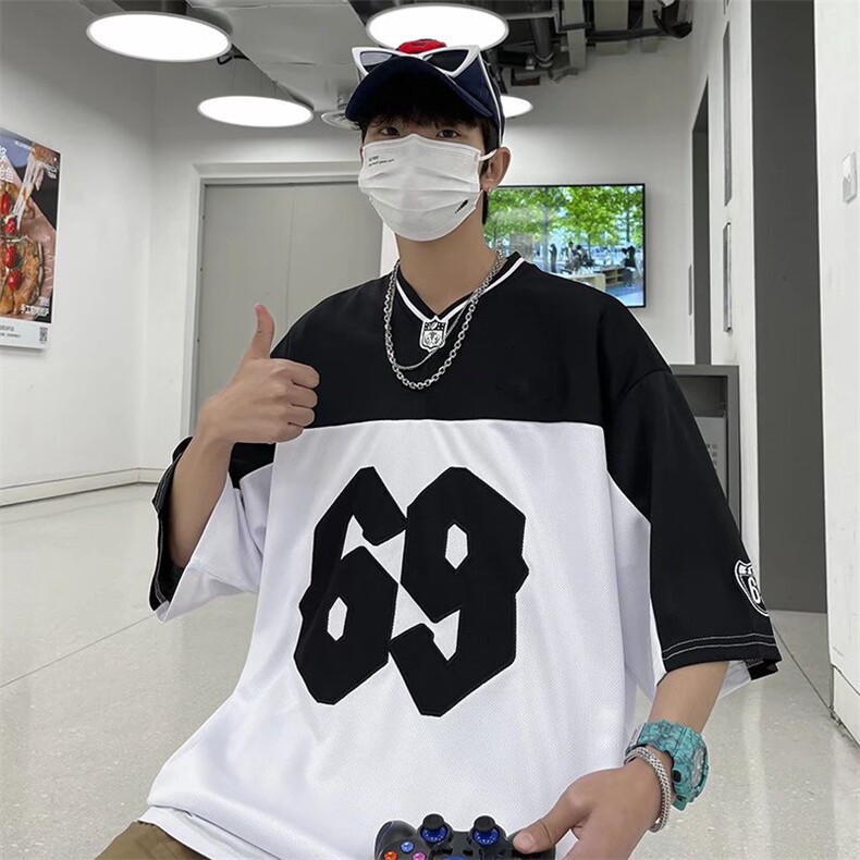 男圆领T恤宽松短袖球服T11P30,男装T恤,星座1116-2