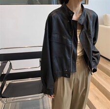 秋季皮衣，女装皮衣，卡薇尔